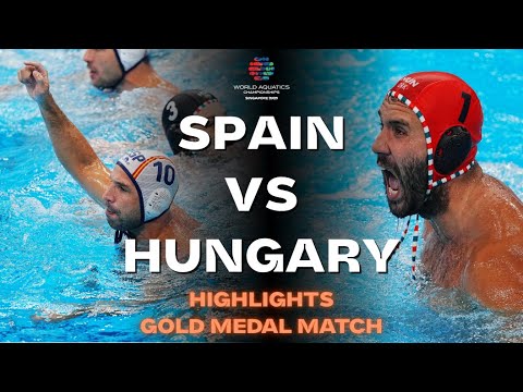 Highlights | Spain vs Hungary | Men's Gold Medal Match | World Aquatics Championships 2025