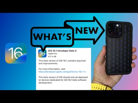 iOS 16.1 Beta 4 And Public Beta is Out! - What's New?