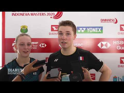 [Mix Zone Corner] Thom Gicquel/Delphine Delrue (France)