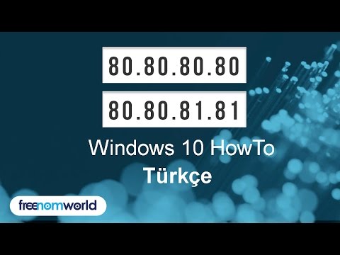 Freenom World, Windows 10 için Türkçe Kullanım Videosu