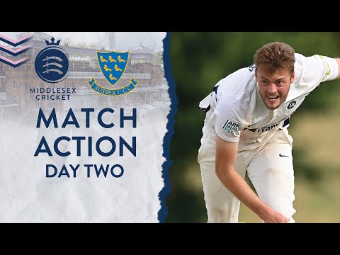 MATCH ACTION I MIDDLESEX V SUSSEX | DAY TWO