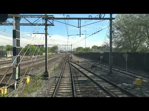 Train cab ride; Heerjansdam (Kijfhoek (N) yard)-Nieuwdorp (Sloe yard) (20250418)