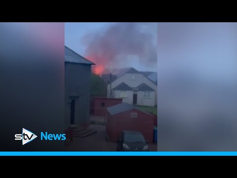 Fire crews tackle ‘well-developed’ blaze at derelict garage