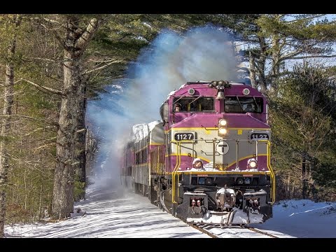 MBTA Steam Program: 1127 in Middleboro