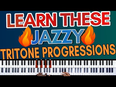 🔥 1 - 6 AND 6 - 4 Tritone Chord Progressions 🔥