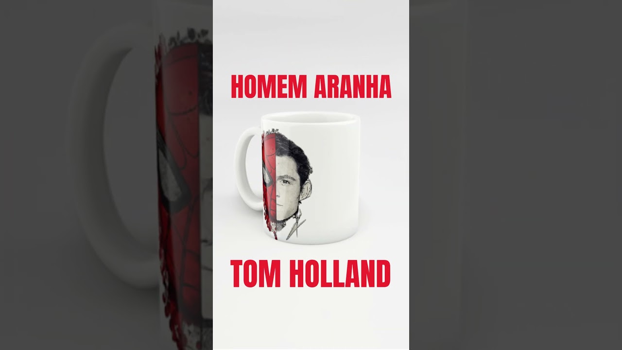 CANECA HOMEM ARANHA - TOM HOLLAND