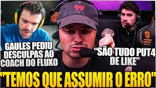 🚨 CORINGA SE PRONUNCIA SOBRE A POLÊMICA DE LOUD e FLUXO! GAULÊS PEDE DESCULPAS A TREINADOR DO FLUXO