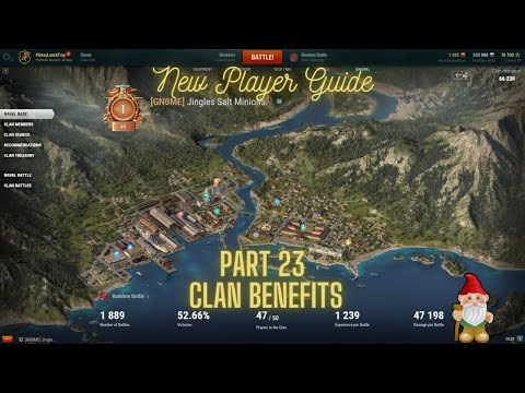 World of Warships - New Player Guide Series: Part 23 Clan Benefits