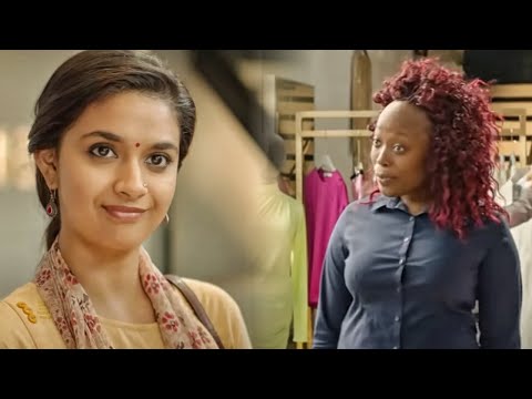 कीर्ति सुरेश की इंडियन स्टाइल को देककर फॉरेन के लड़की इम्प्रेस हो जाती है |  Miss India