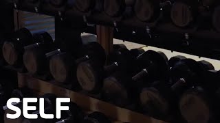 "Dumbbells are a great way to get that full body workout."
