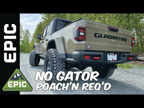 Ready for Adventure... an EPIC Gator Gladiator Build! No Poach'n Required!