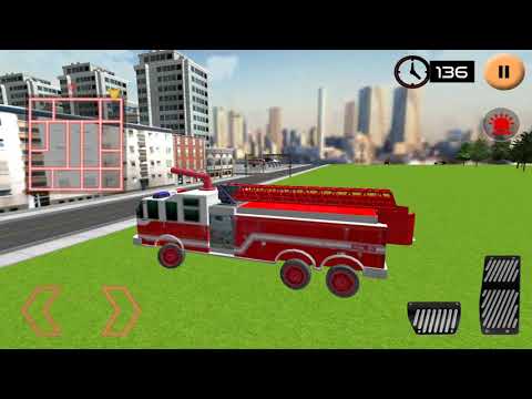 Fire Truck Driving Simulator 2020 - Firefighter Emergency Rescue #3  - Android GamePlay