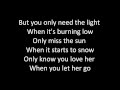 Timeflies - Let Her Go Lyrics 