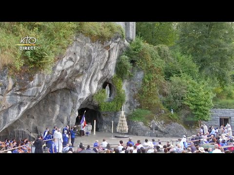 Chapelet du 15 août 2020 à Lourdes