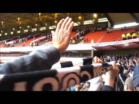 Forest 0-1 Derby 30/09/2012 Derby fans after match HQ