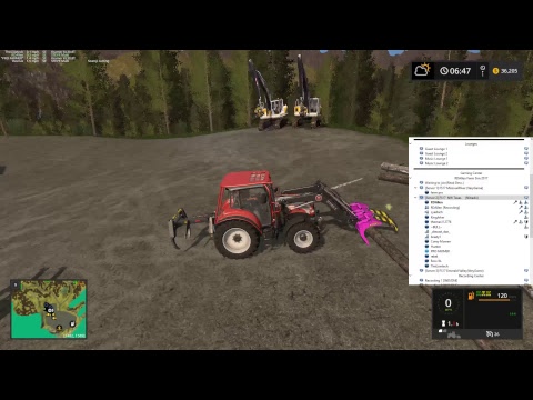 RDAllen Live Stream Farming Simulator 17 Emerald Island Logging MP