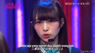 SakamichiAKB - Dare no Koto wo Ichiban Aishiteru (Subtitle Indonesia)
