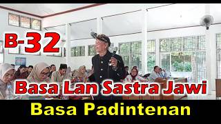 Download lagu Seserepan Babagan Basa Tuwin Sastra Jawi Dening KRH Senohadiningrat Mbah Noh mp3