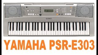 Video thumbnail for Yamaha PSR-E303, an ideal student keyboard by Gearfacts