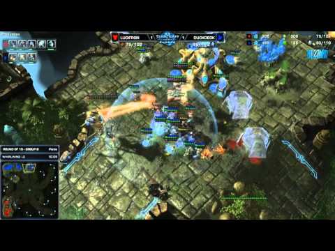 duckdeok vs LucifroN   Game 3   WCS Starcraft 2