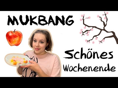 MUKBANG 🍎 // Schönes Wochenende 🌸 // alinaBerry