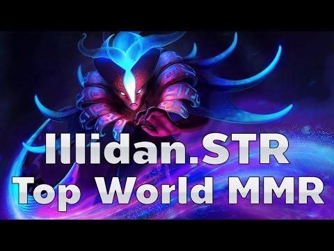 Top World MMR! Illidan.STR Plays Spectre Ranked Match - DotA2 Rage Quit