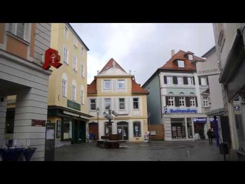 D: Ansbach. Mittelfranken. Eindrücke aus der Innenstadt. Februar 2018