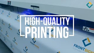 Large Format Printing with High Quality UV inks