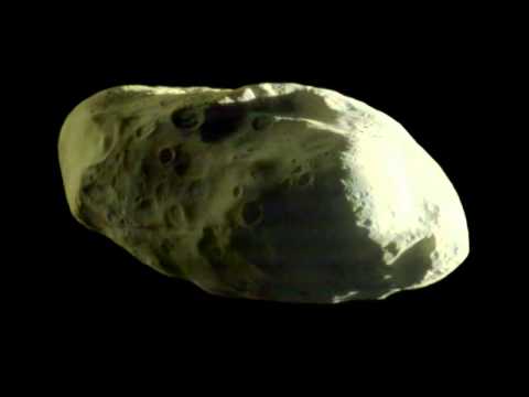 Saturnian moon Prometheus