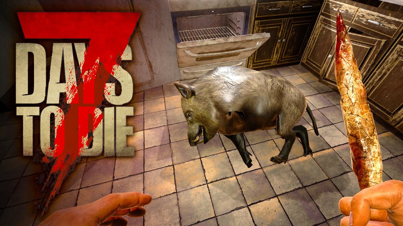 7 Days to Die 19 | Nochmal Schwein gehabt | Alpha 20 Gameplay Deutsch thumbnail
