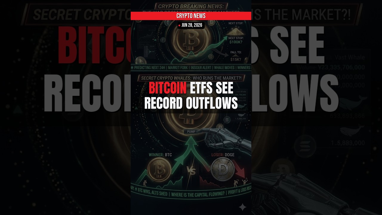 Bitcoin ETF RECORD — Is This The Bottom? (Jun 28, 2026)
