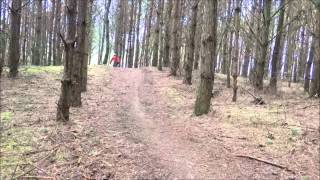 preview picture of video 'mountainbiken in de bossen van tungelroy'