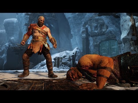 God of War - Bullying Magni and Modi  - No Damage: No Runic/Rage (Give Me God of War)