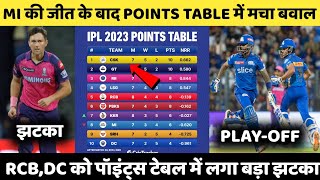 IPL 2023 Today Points Table | MI vs RR After Match Points Table | Ipl 2023 Points Table