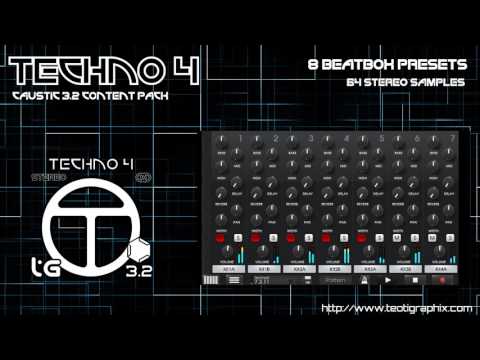 Caustic 3.2 Techno Pack 4 Video