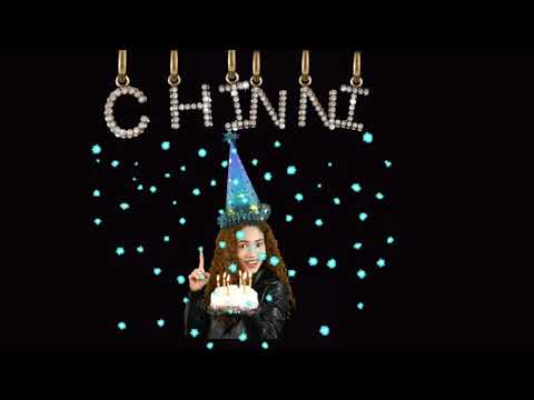 #Chinni🎂HappyBirthday wishes to you