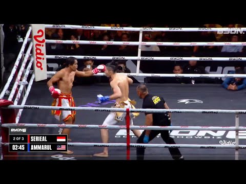 AMARUL VS SERIAL EFENDI, BYON 6 MALAYSIA VS INDONESIA II, FULL FIGHT