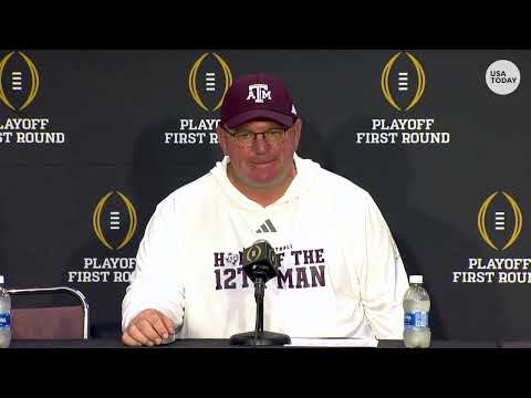 Mike Elko postgame press conference reaction to Texas A&M vs. Miami in 2025 College Football Playoff