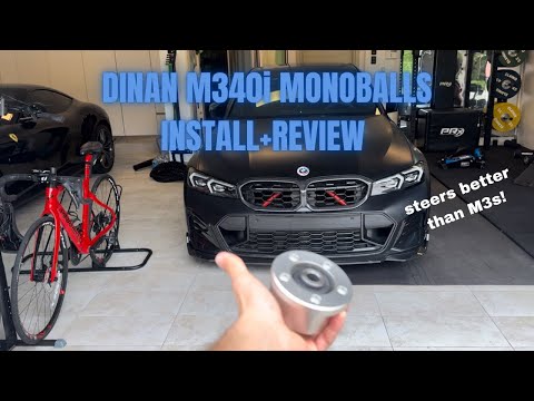 DINAN MONOBALL MADE MY M340 STEER LIKE AN M3! (Install+ Review)