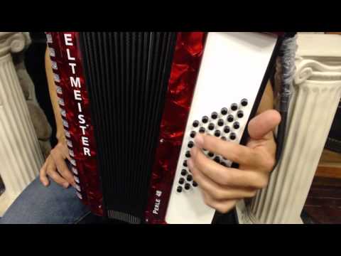 How to Play a 48 Bass Accordion - Lesson 8 - Blues and Rock Left Hand Techniques