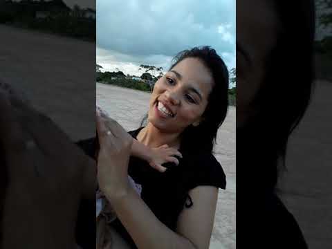 Stéfhany com Deborah Esther em Aldeias