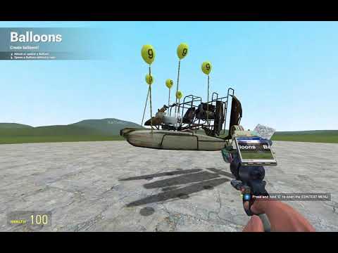 gmod airboat\airship build DIY
