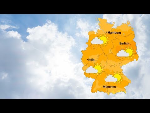 Wetter: Wolken und Sonne teilen sich den Himmel (13.08.2019)