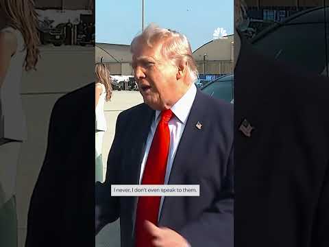 President Trump responds to criticisms over earnings after $1.4 Billion crypto disclosure