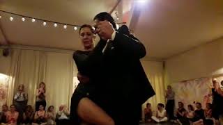 Performance of Tango Argentin ;  Messiena Sandra & Ricardo Calvo 2019/06/01 France
