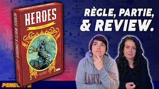 HEROES, WRITE & CONQUER - La règle, la partie, la critique !