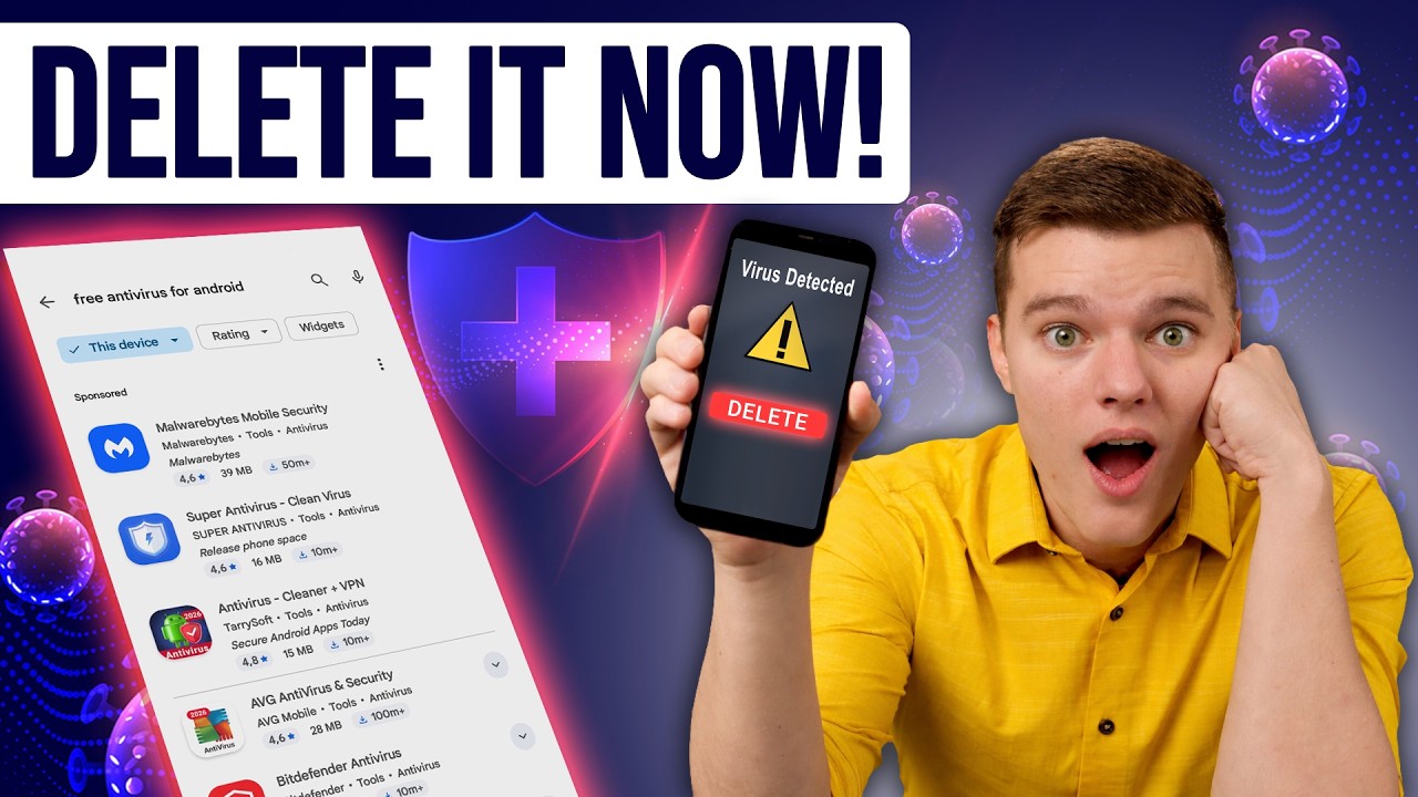 Dangerous Free Antivirus Apps! (Best Free Antivirus for Android 2026)