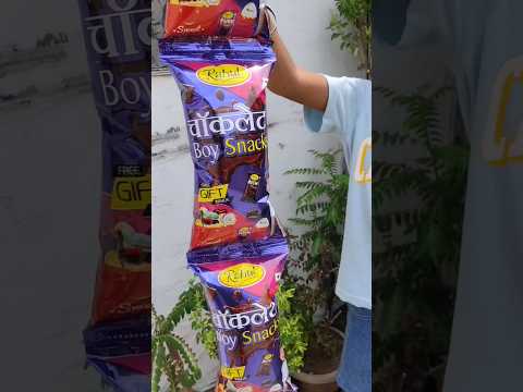 Chocolate Boy Snacks Kurkure Khana Khajana Packet 💥🎁🥳 #freegiftinside #shorts