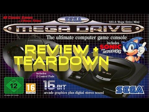 Sega Mega Drive Mini Review and Teardown