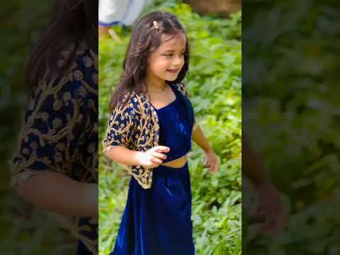 Gujarati cultural wear kids cloth collection with koti work ...